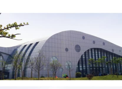 崇文会议中心外景网架工程